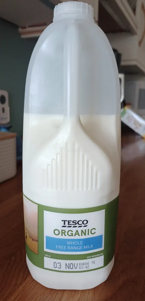 Organic Whole Free Range Milk