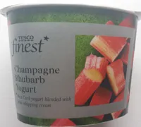 Champagne Rhubarb Yogurt