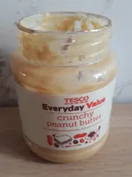 Tesco Everyday Value Crunchy Peanut Butter 340G