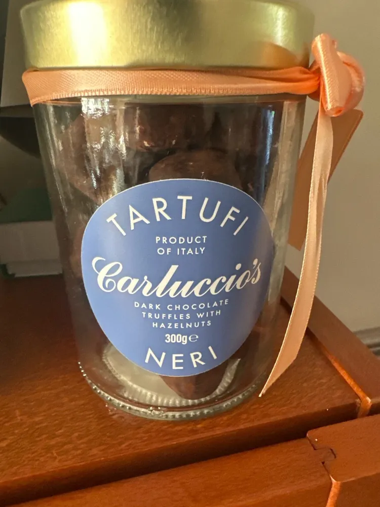 Dark Chocolate Hazelnut Truffles