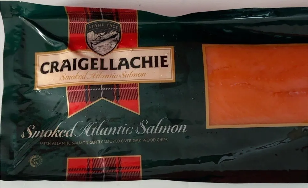 Smoked Atlantic salmon