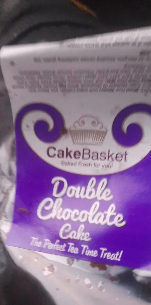 Double chocolate cake