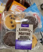 Cake Basket - 4 Assorted Muffins
