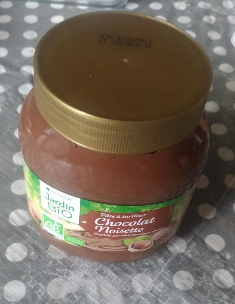 Pâte à tartiner chocolat noisette