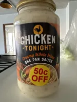Chicken tonight creamy white sauce