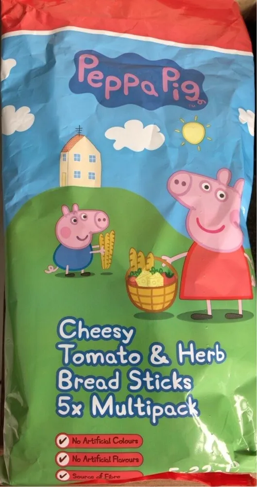 Cheesy tomato & herb breadsticks 5x multipack