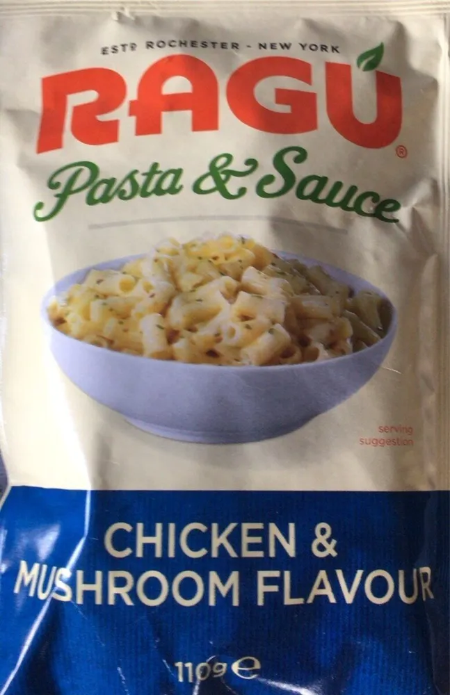 Chicken & Mushroom Flavour Pasta & Sauce