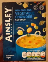 New England Vegetable Chowder Cup Soup