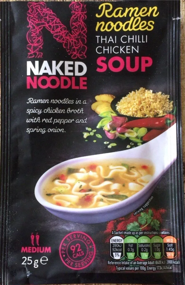 Thai chilli chicken soup