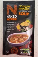 Naked noodle soup