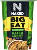Naked BIG EAT Japanese Style Katsu Curry Long Grain Rice