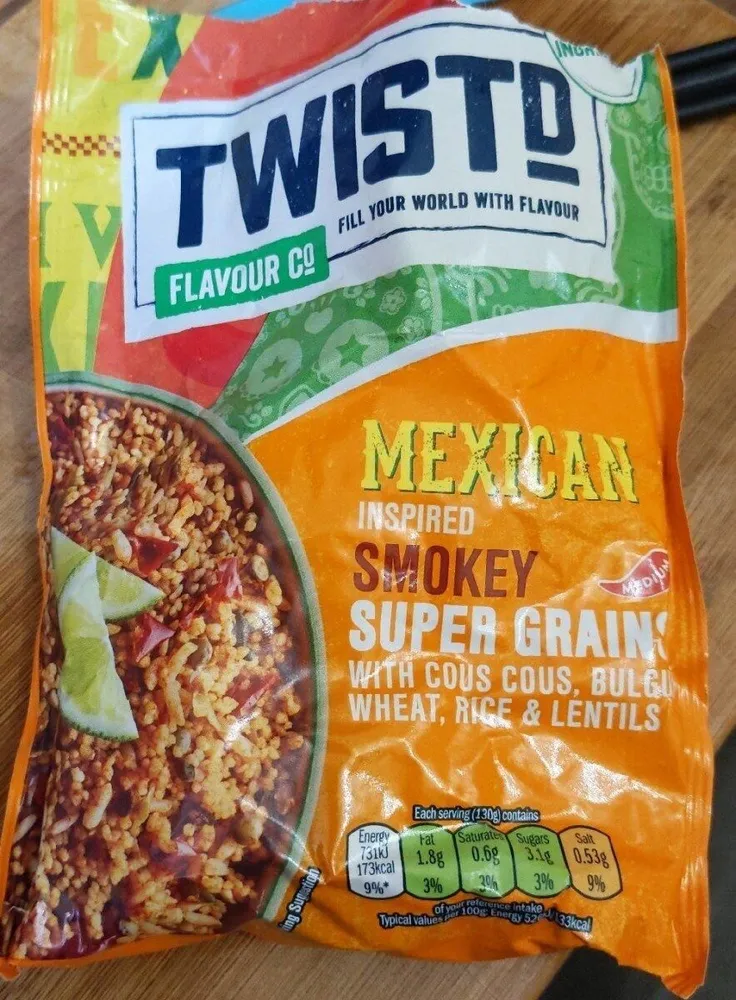 Mexican inspired smokey super grains