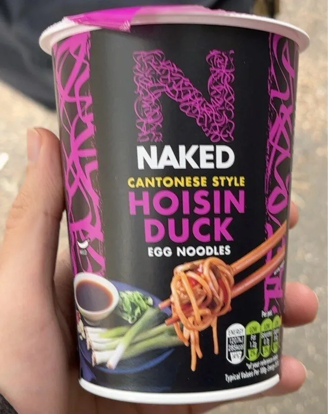 Cantonese Style Hoisin Duck Egg Noodles