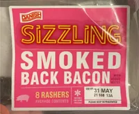 Danish Sizzling Smoked Back Bacon
