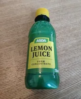 Lemon juice from concentrate