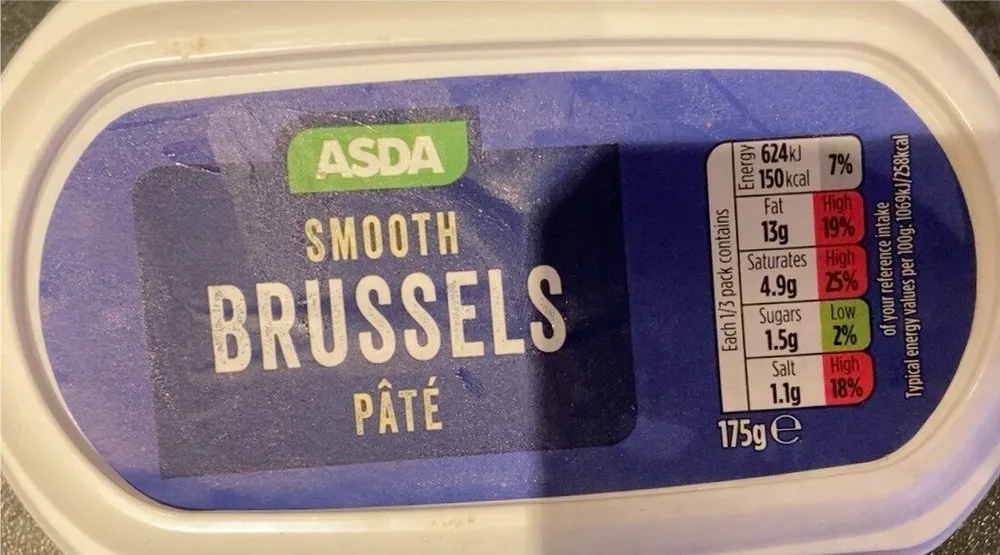 Smooth brussels pâté