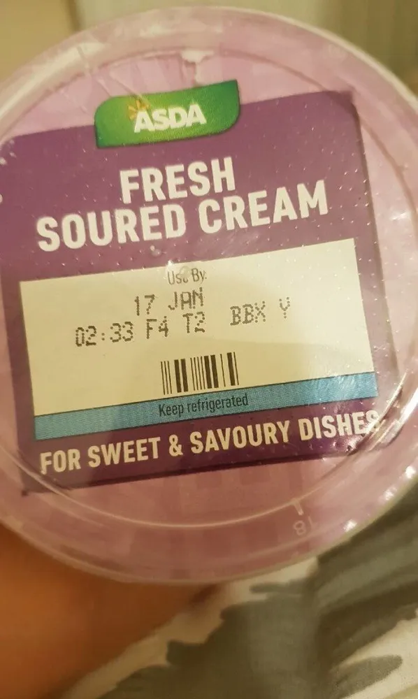 Soured cream