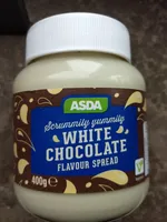 White chocolate flavor spread