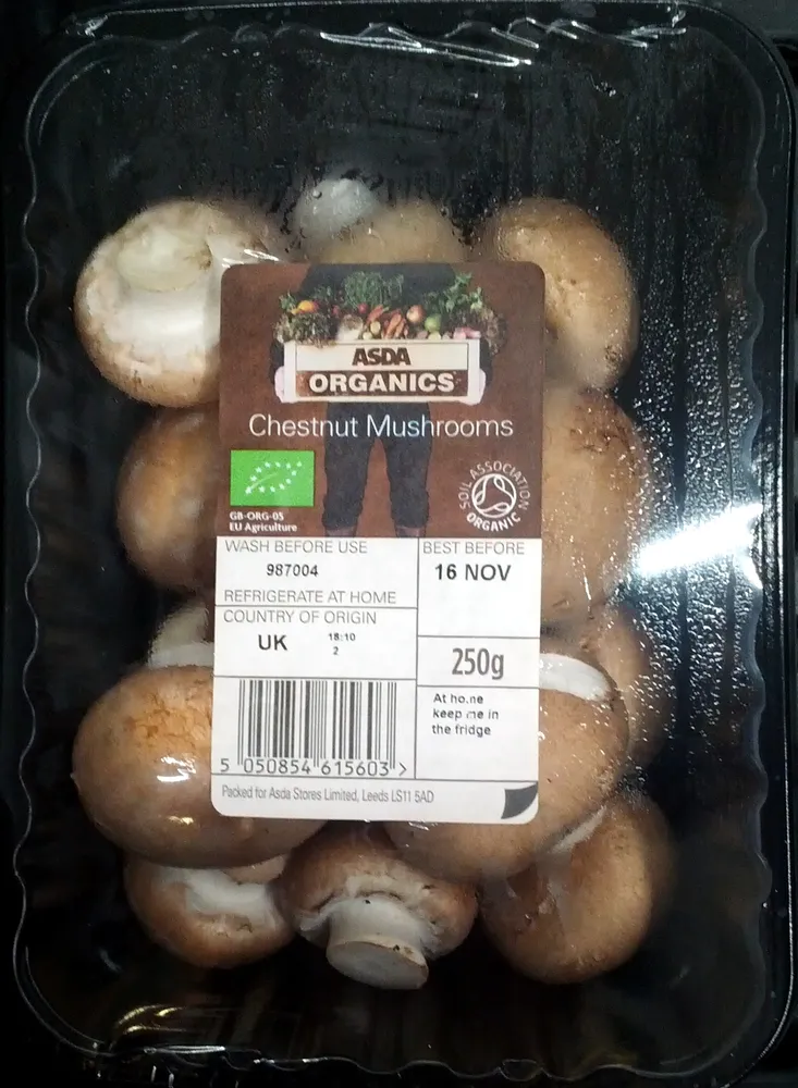 Chestnut Mushrooms