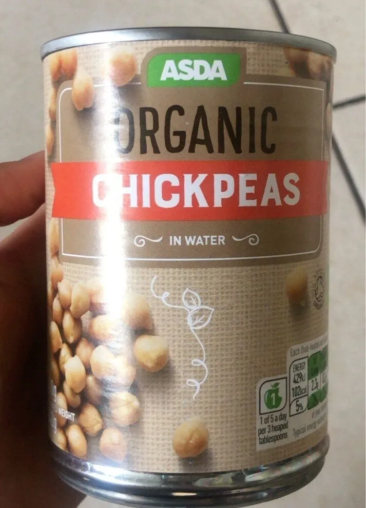Asda Organic Chickpeas