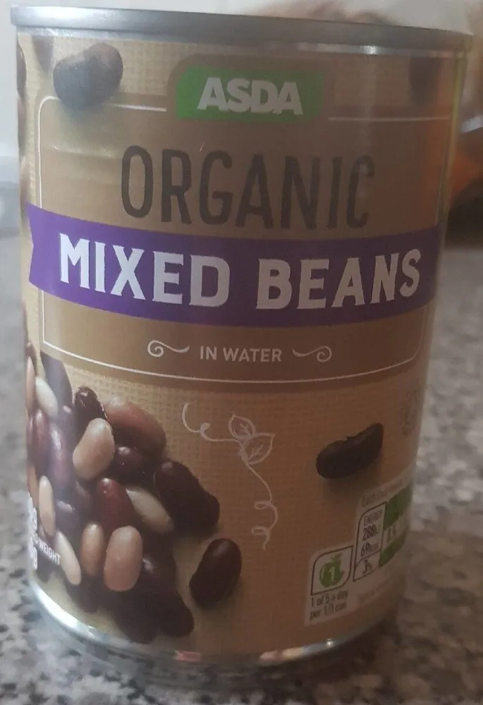 Organic mixed beans