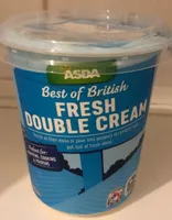 Fresh double cream