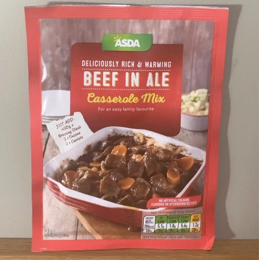 Asda Beef In Ale Casserole Mix