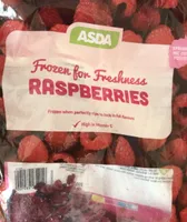 Frozen raspberries