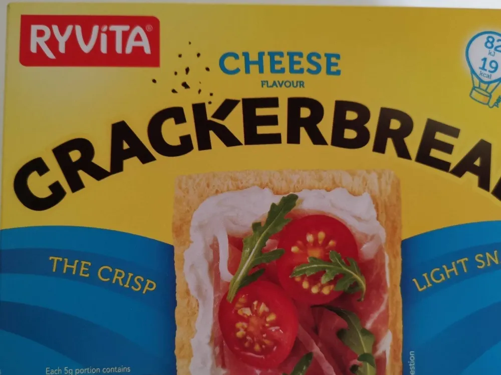 Ryvita cheese flavour crackerbread