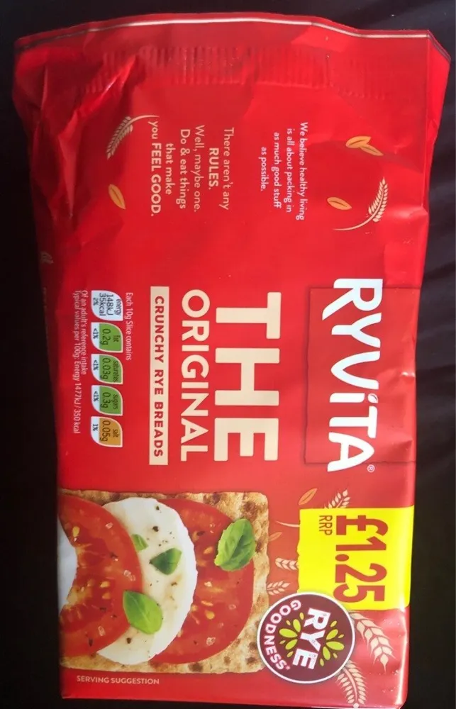RYVITA Original crunchy rye breads