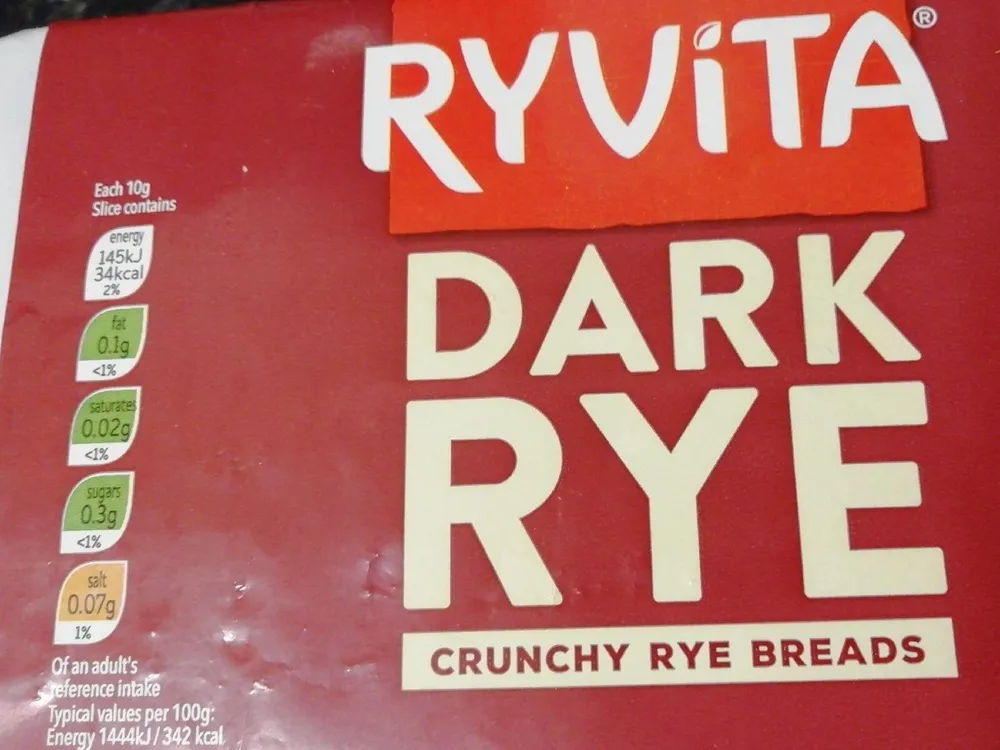 Crunchy rye bread