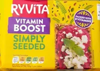 Rye Crispbreads with added calcium and B vitamins