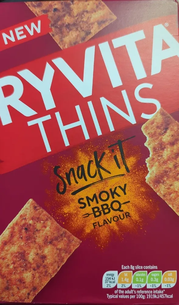 Ryvita Thins Smoky BBQ