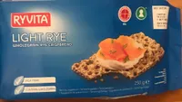 Ligth rye wholegrain rye crispbread