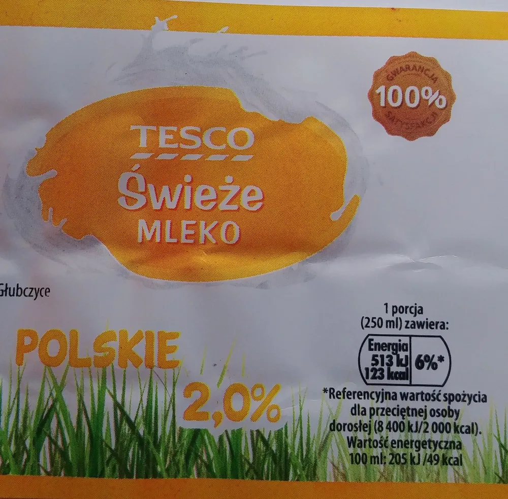 Mleko świeże 2%