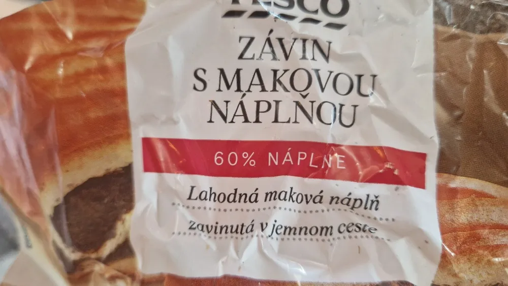 Závin s makovou náplňou
