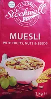 Muesli with fruits, nuts & seeds