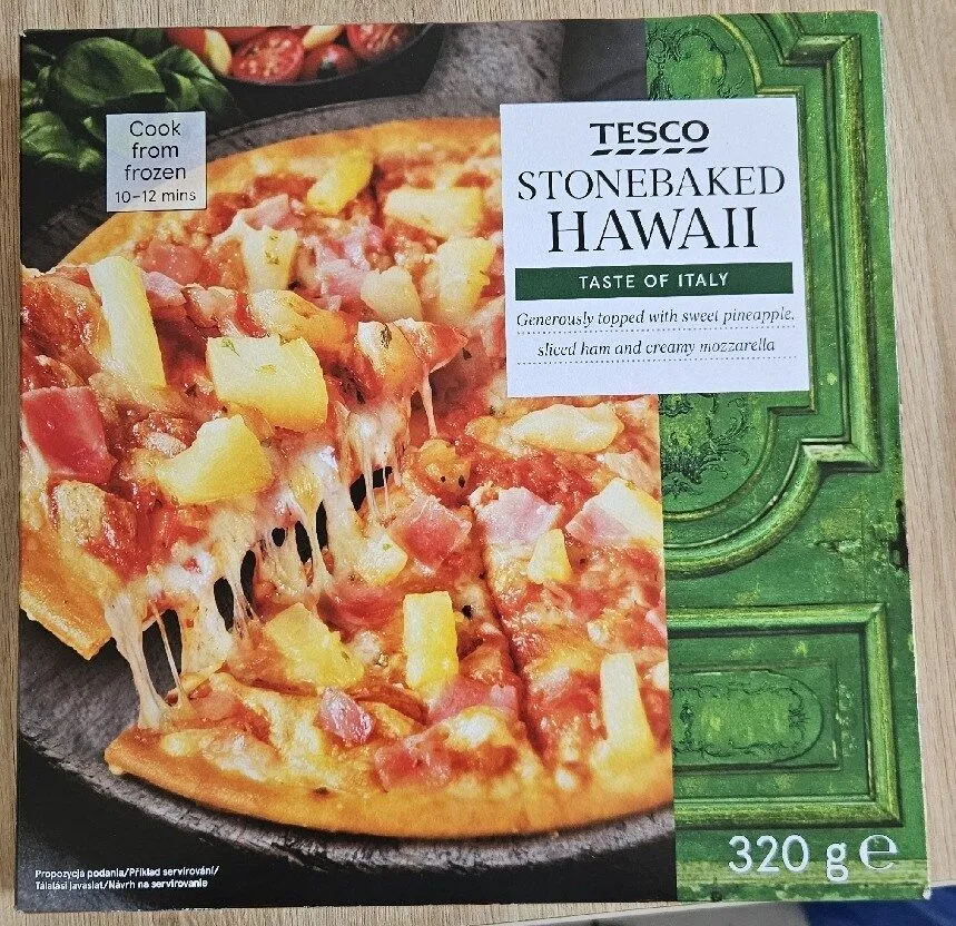 Pizza Hawaii Stonebaked