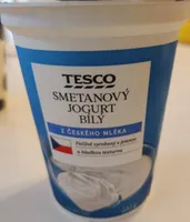 Smetanový jogurt bílý