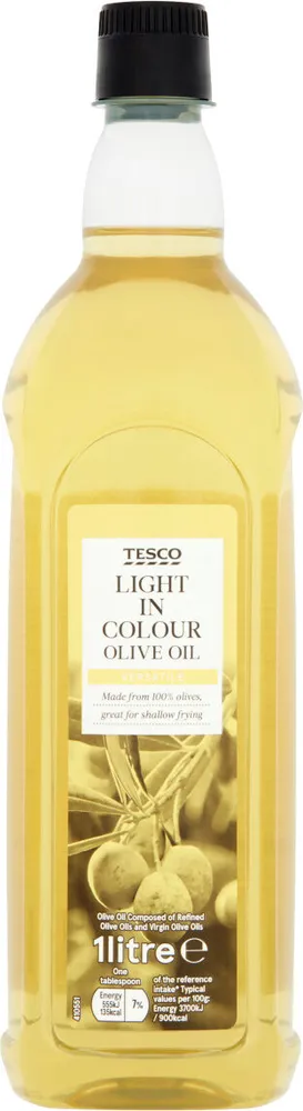 Light in colour olive oil