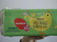 Free range British eggs