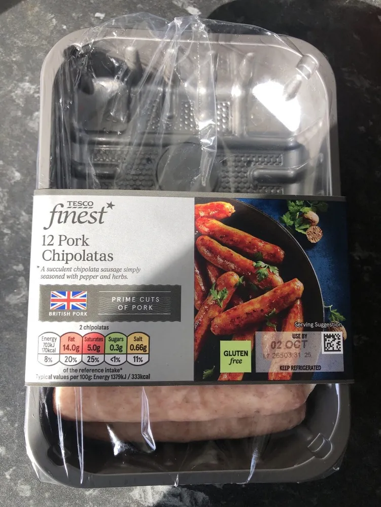 Pork Chipolatas