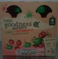 Goodness slurpers apple+strawberry