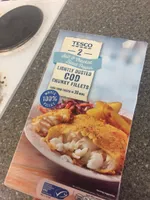 Lightly dusted cod chunky filkets