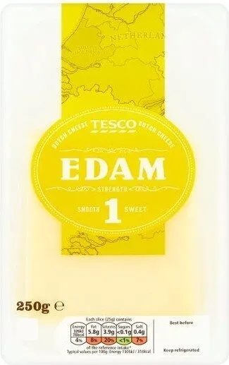 Edam Slices 250G