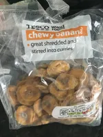 Tesco Wholefood Chewy Banana 300G