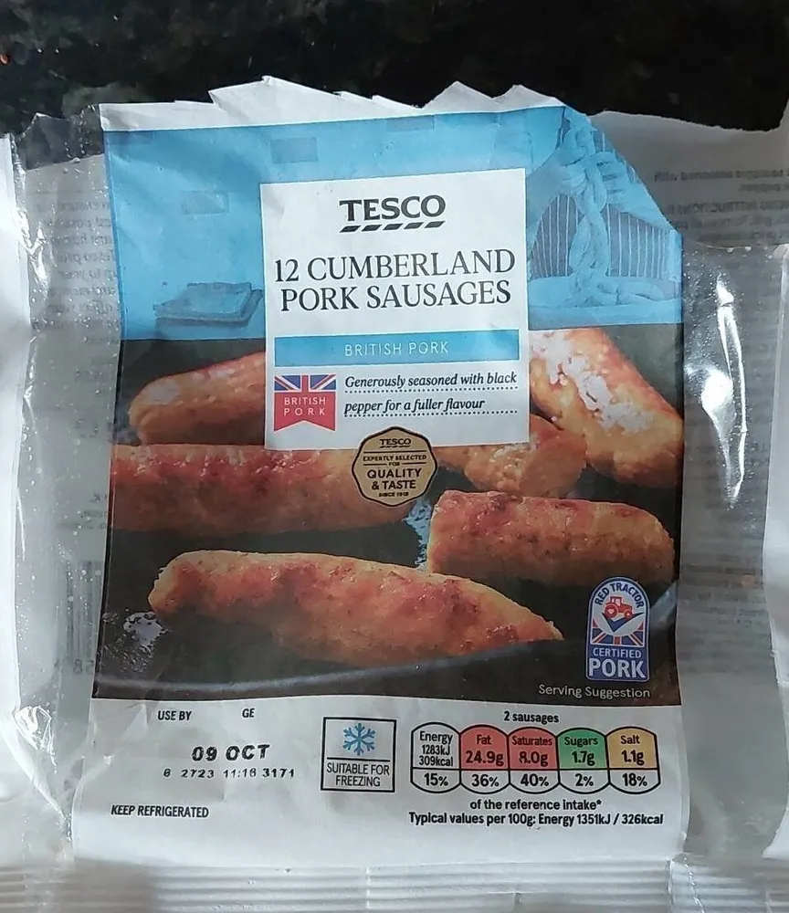 Cumberland Pork Sausage