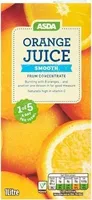 Orange Juice Smooth from Concentrate 1 Litre