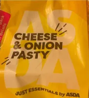 Cheese and onion pasty