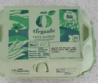 Asda Organic Free Range Eggs